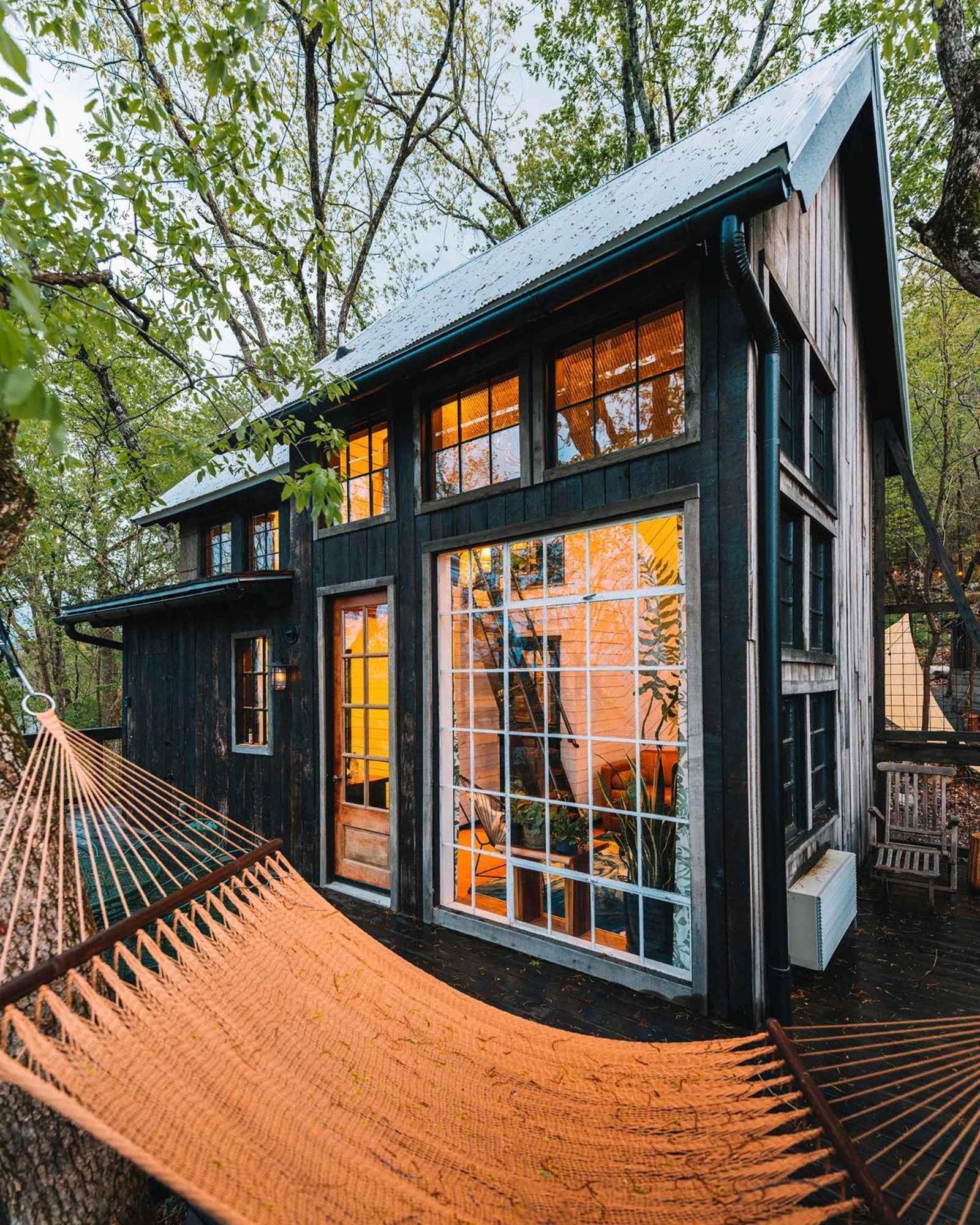 Treetop Hideaways: Wood Lily Treehouse In Chattanooga Eksteriør billede
