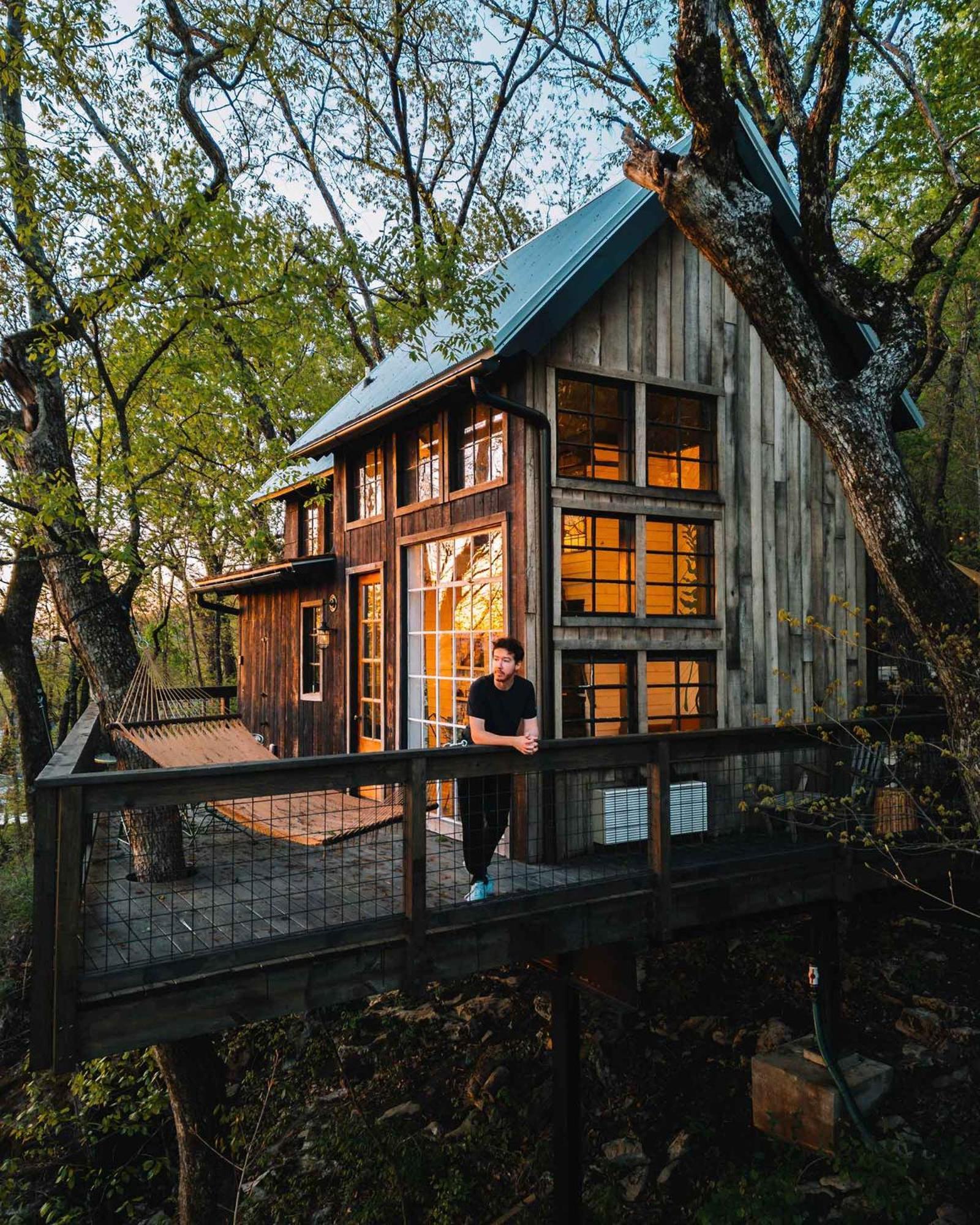 Treetop Hideaways: Wood Lily Treehouse In Chattanooga Eksteriør billede